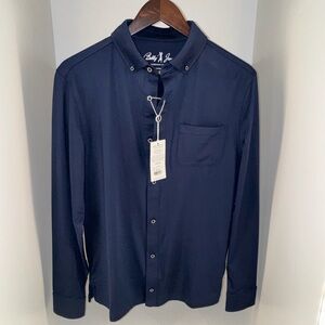 Bobby Jones Navy Blue Men's Shirt size Small